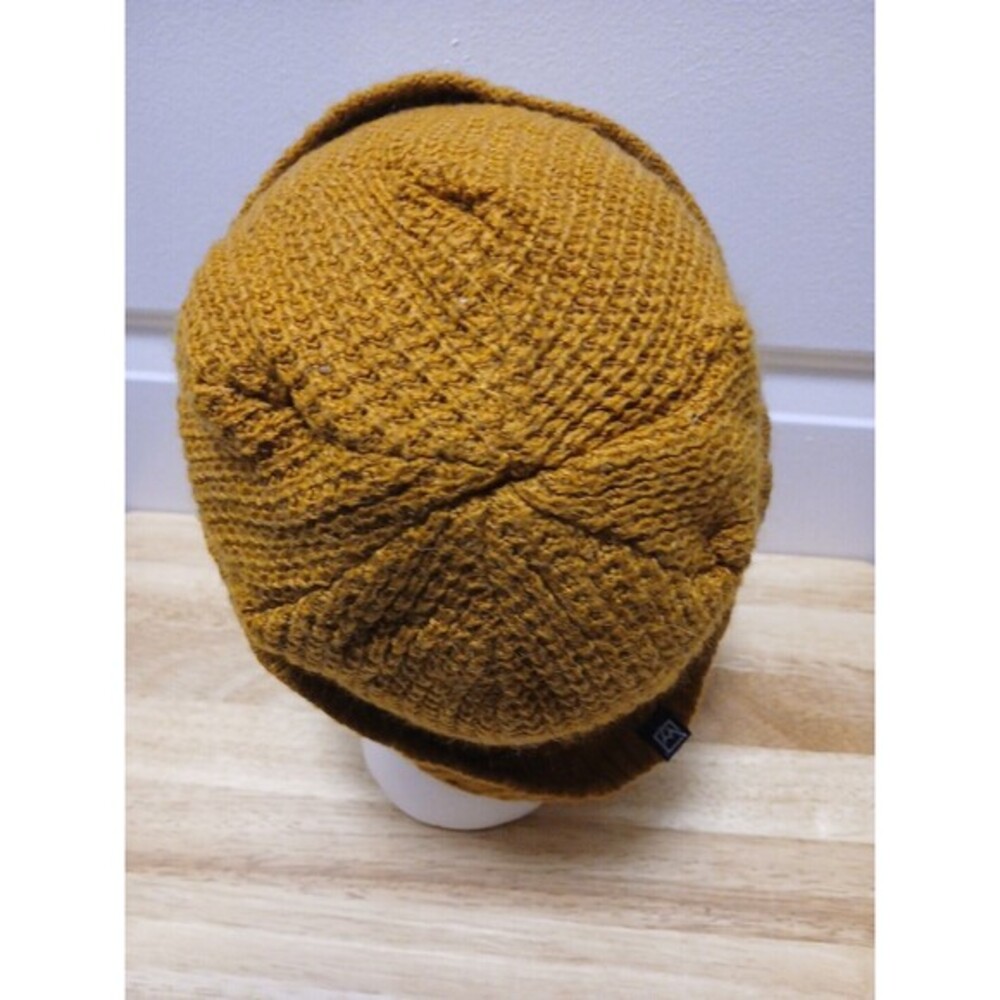 Avalanche Outdoor Supply Winter Cuff Beanie Hat ONE SIZE Dark Gold Brown - Picture 3 of 5